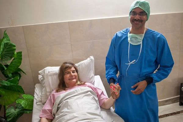 Dr. Narendra Kaushik and FFS patient
